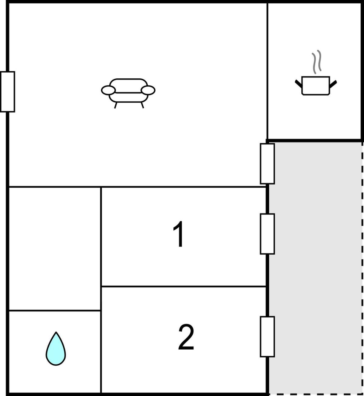 Lovely Apartment In Tuoro Sul Trasimeno With Wifi Екстериор снимка